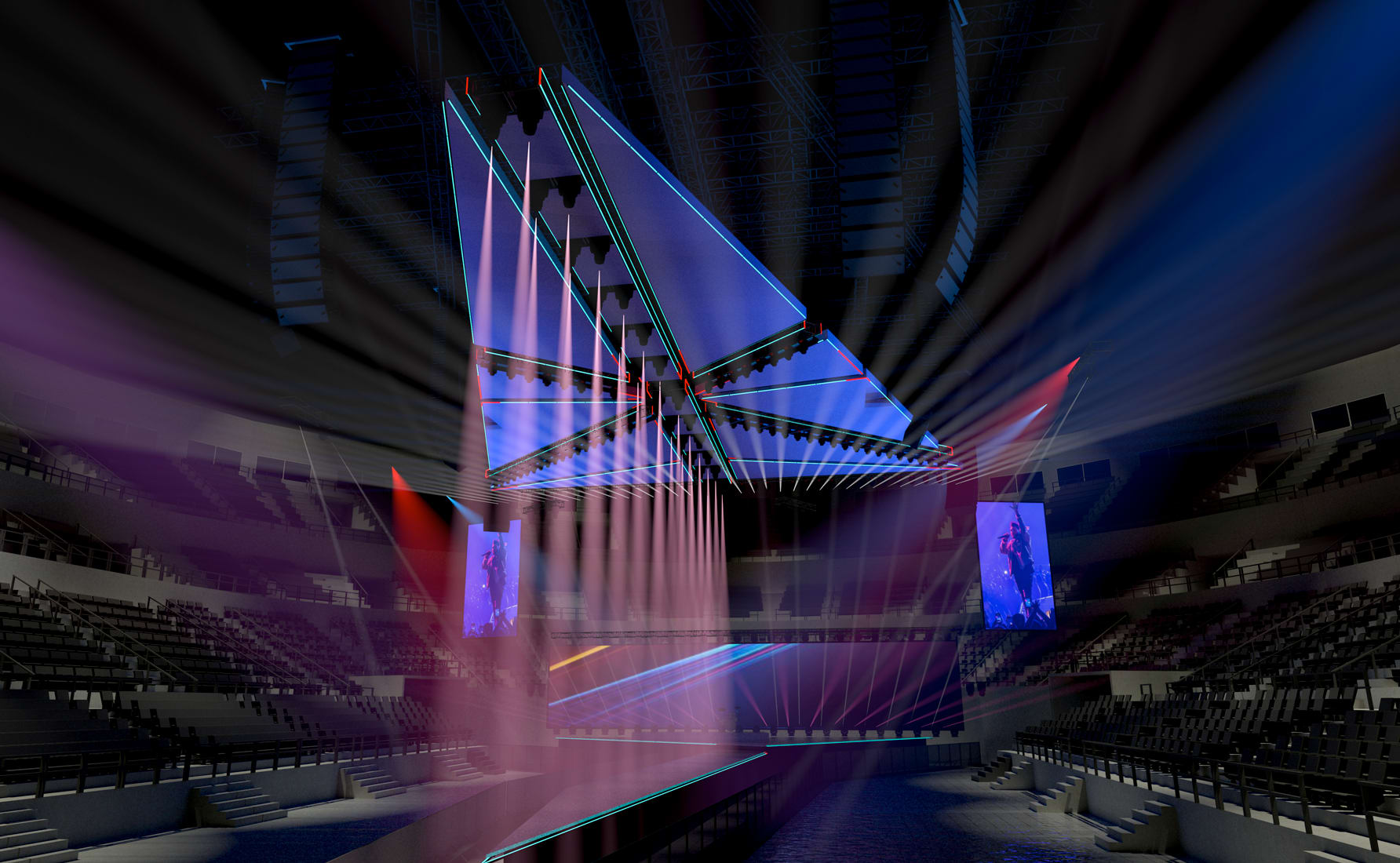 The Weeknd Starboy Tour | Courtesy of SRae Productions and Es Devlin