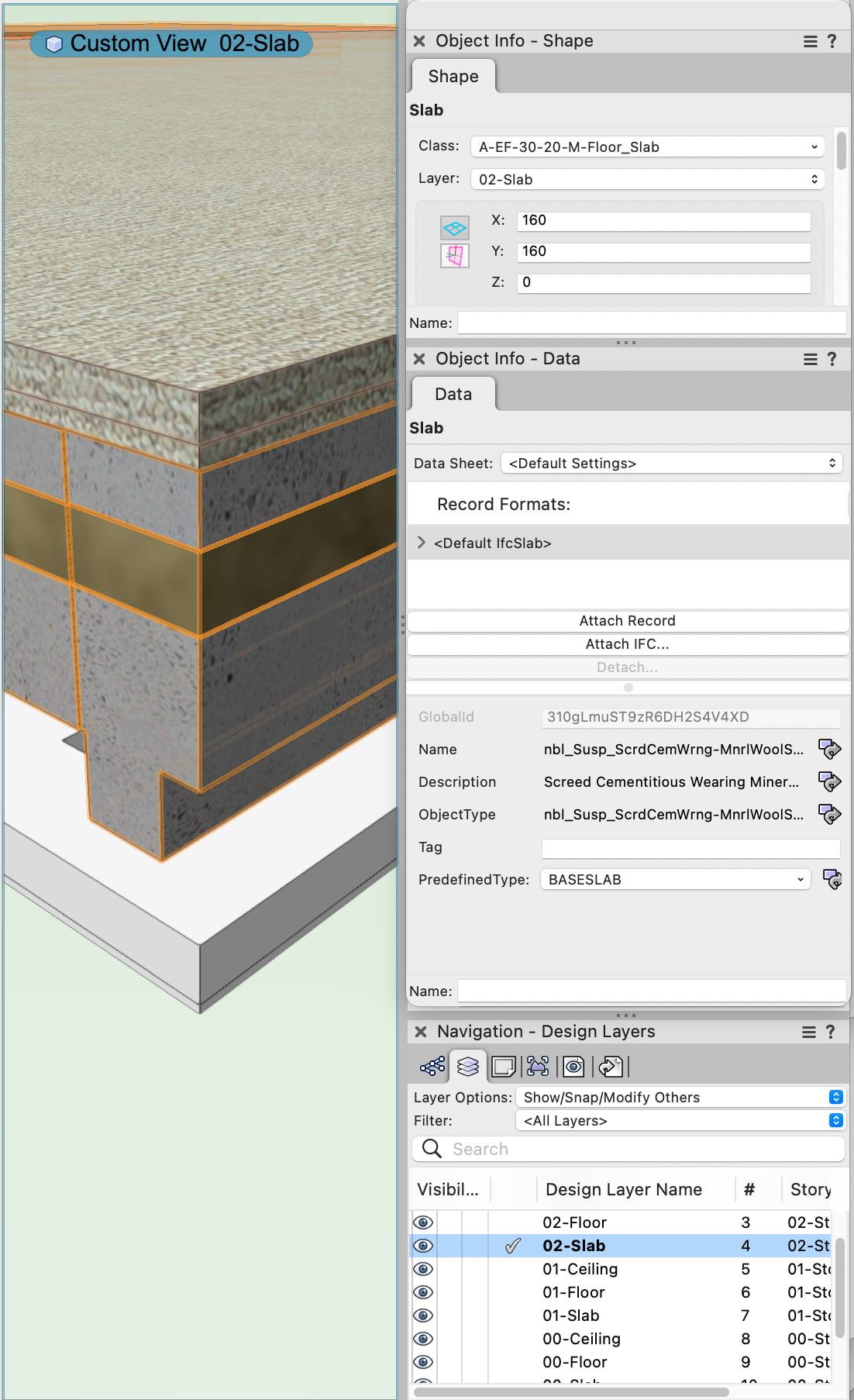 dynamic data assignment in Vectorworks Architect.