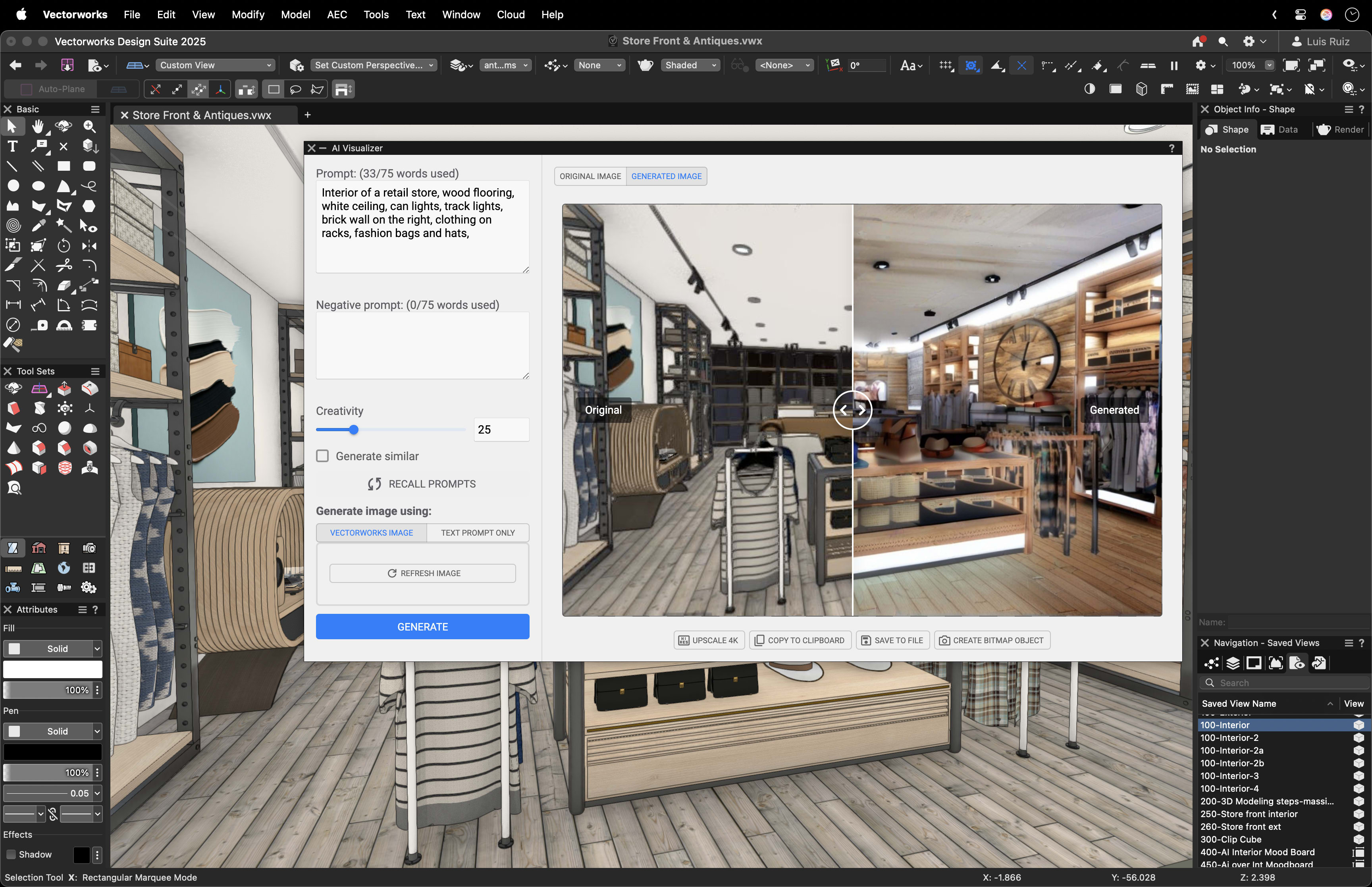 AI Visualizer prompt
